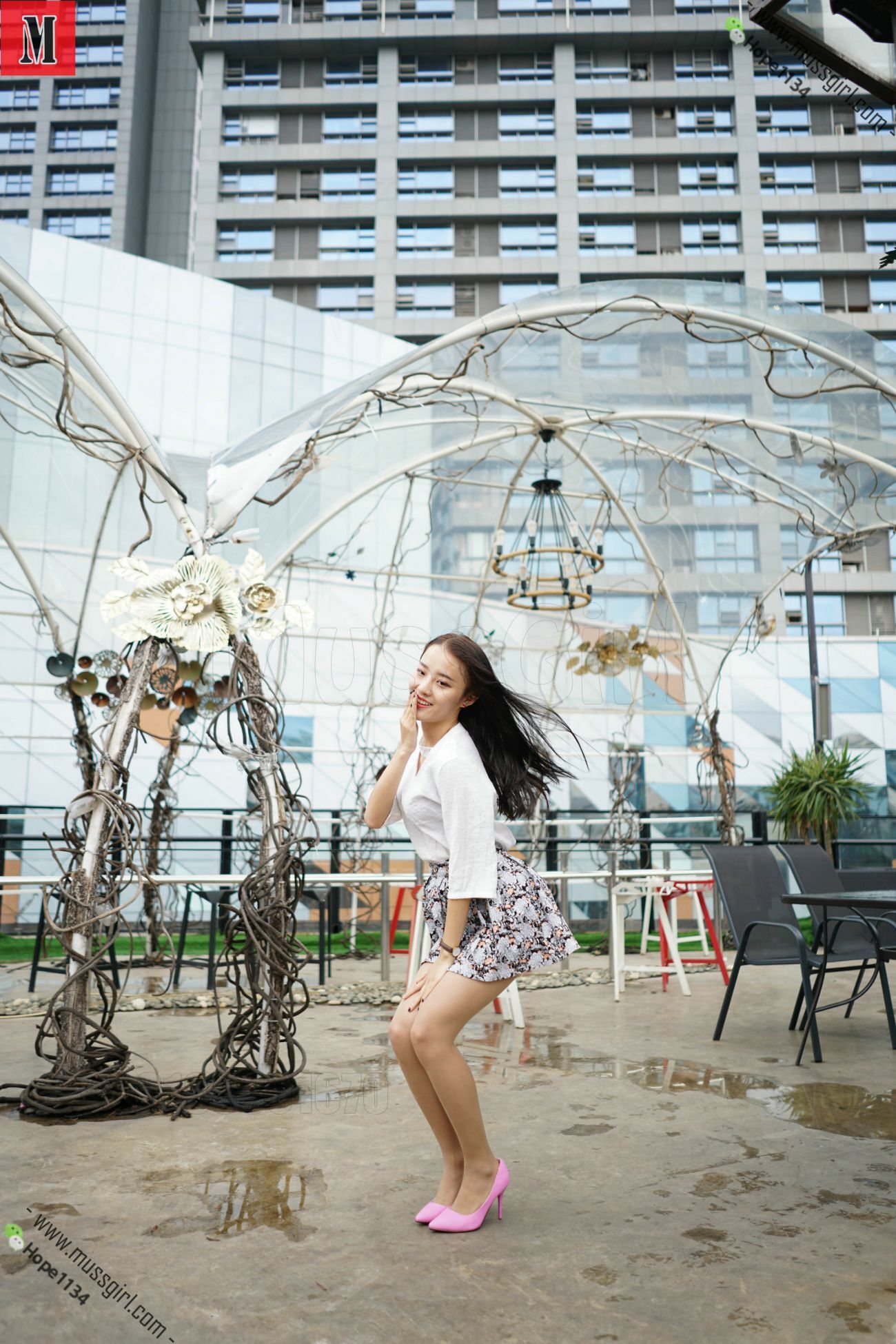 MussGirl慕丝女郎  NO.053 画家婉萍